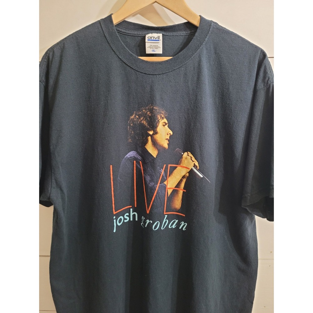 Josh Groban 2005 tour vintage NEVER WORN WASHED XL Concert T-Shirt - Picture 2 of 9